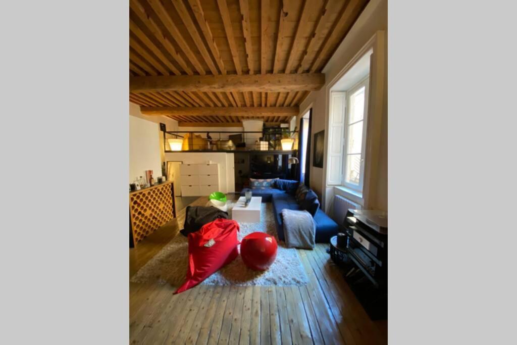 Appartamento Esprit Loft Design Hyper Centre Lyon 1Er Esterno foto